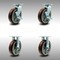 Service Caster 8 Inch SS Polyurethane Caster Set with Roller Bearings 2 Brakes 2 Rigid SCC SCC-SS30S820-PPUR-TLB-2-R-2 - alternate 1
